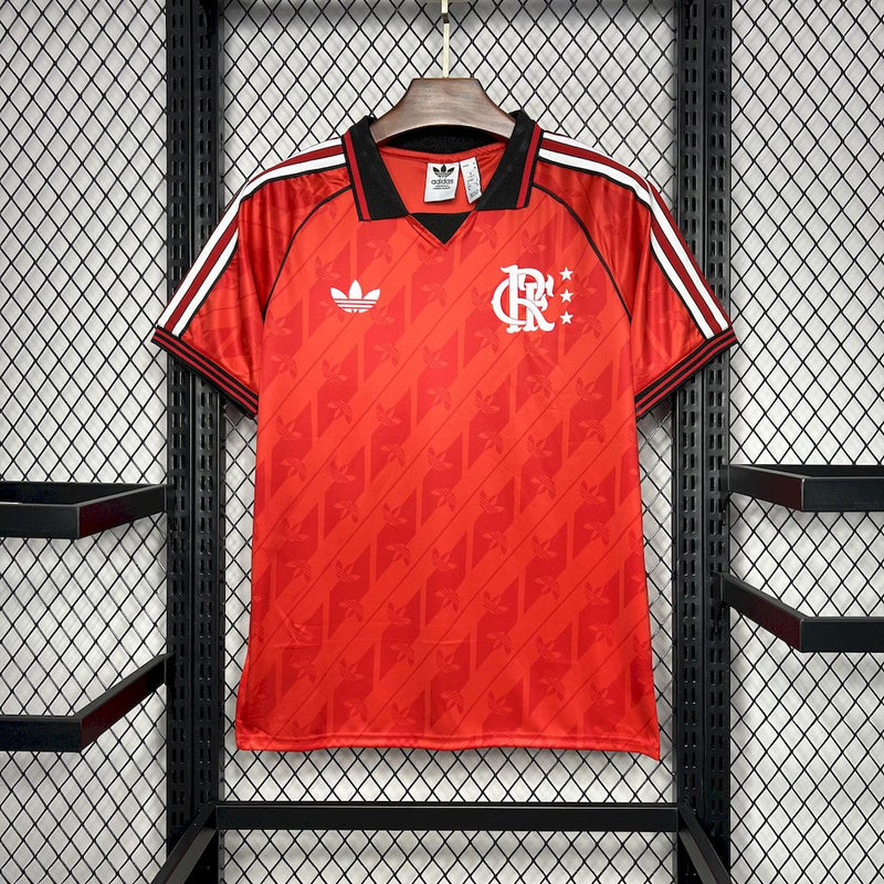 Camisa Flamengo Lifestyler Adidas 24/25 - Versão Torcedor