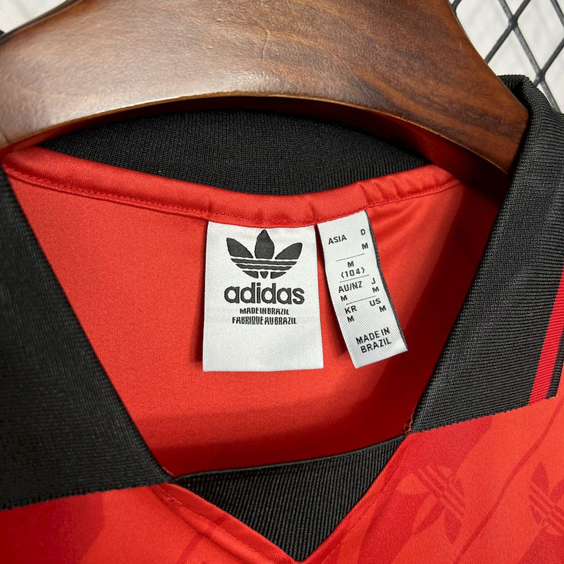 Camisa Flamengo Lifestyler Adidas 24/25 - Versão Torcedor