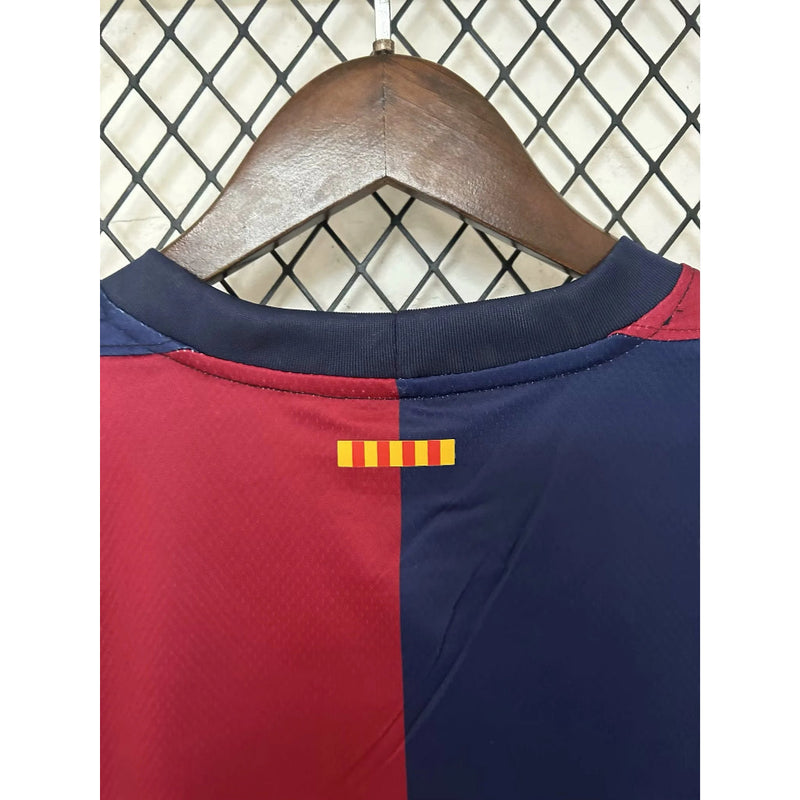 Camisa Barcelona Home 24/25 - Torcedor Masculina - LANÇAMENTO