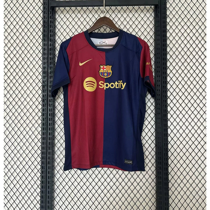 Camisa Barcelona Home 24/25 - Torcedor Masculina - LANÇAMENTO