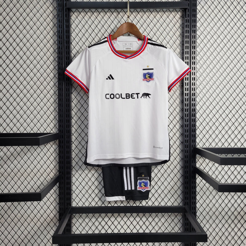 Kit Infantil Colo-Colo Titular 23/24 - KARIOCA MULTIMARCAS