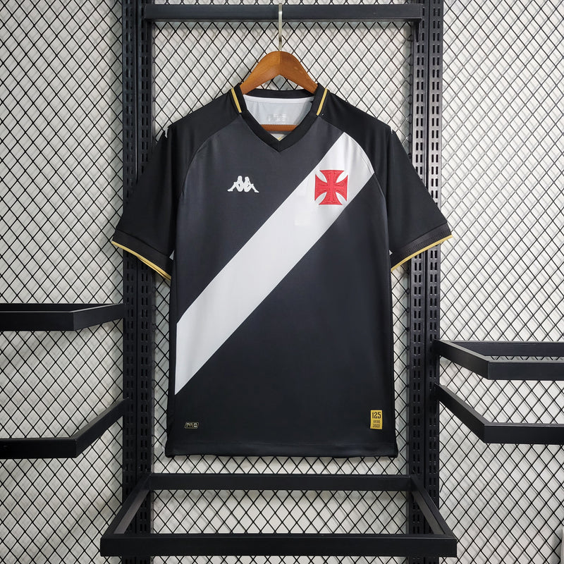 Camisa Vasco Home 23/24 - Kappa Torcedor Masculina - KARIOCA MULTIMARCAS