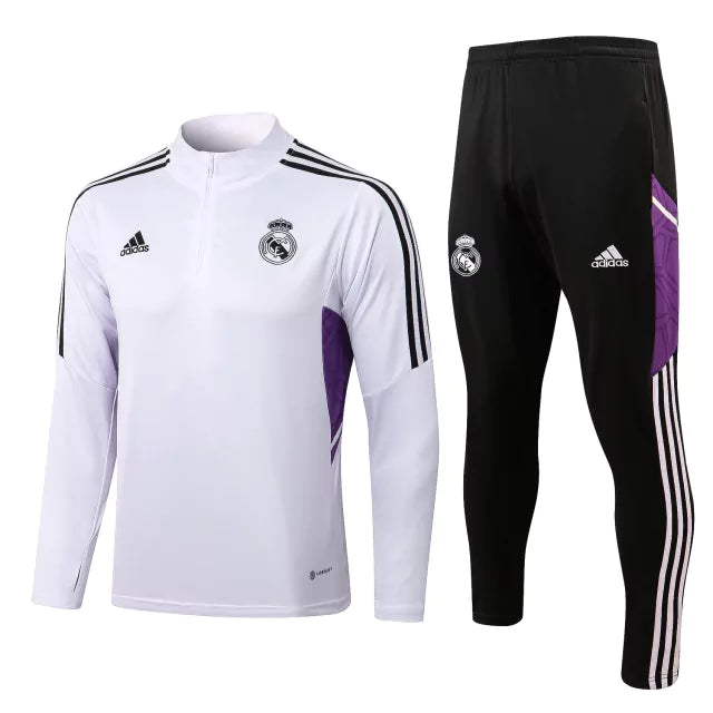 Conjunto de Treino Real Madrid 2023 Branco - KARIOCA MULTIMARCAS