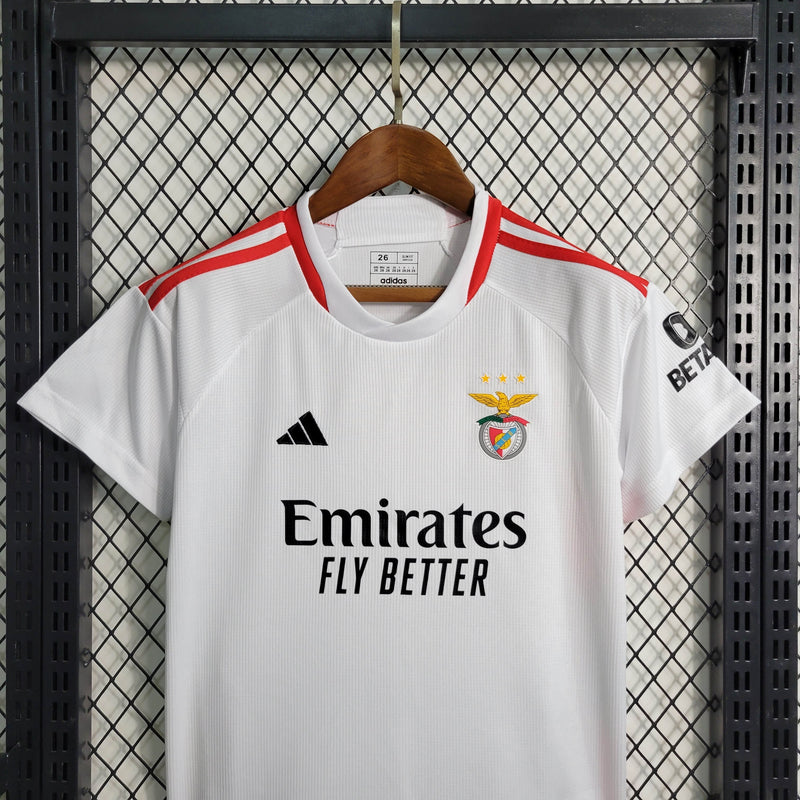 Kit Infantil Benfica Away II 23/24 - KARIOCA MULTIMARCAS