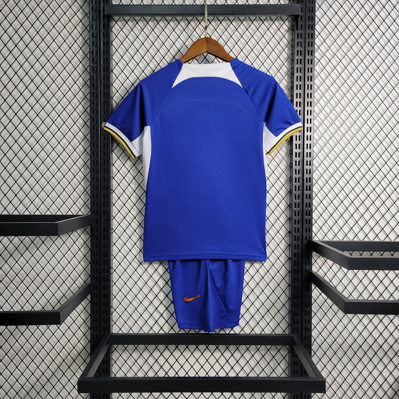 Kit Infantil Chelsea Home 23/24 - KARIOCA MULTIMARCAS