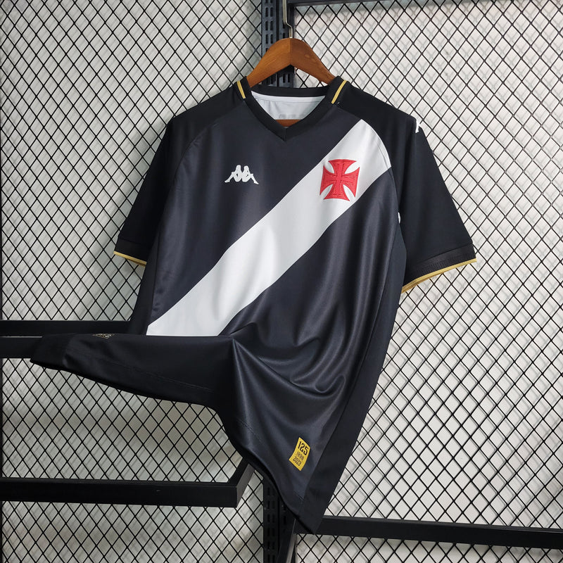 Camisa Vasco Home 23/24 - Kappa Torcedor Masculina - KARIOCA MULTIMARCAS