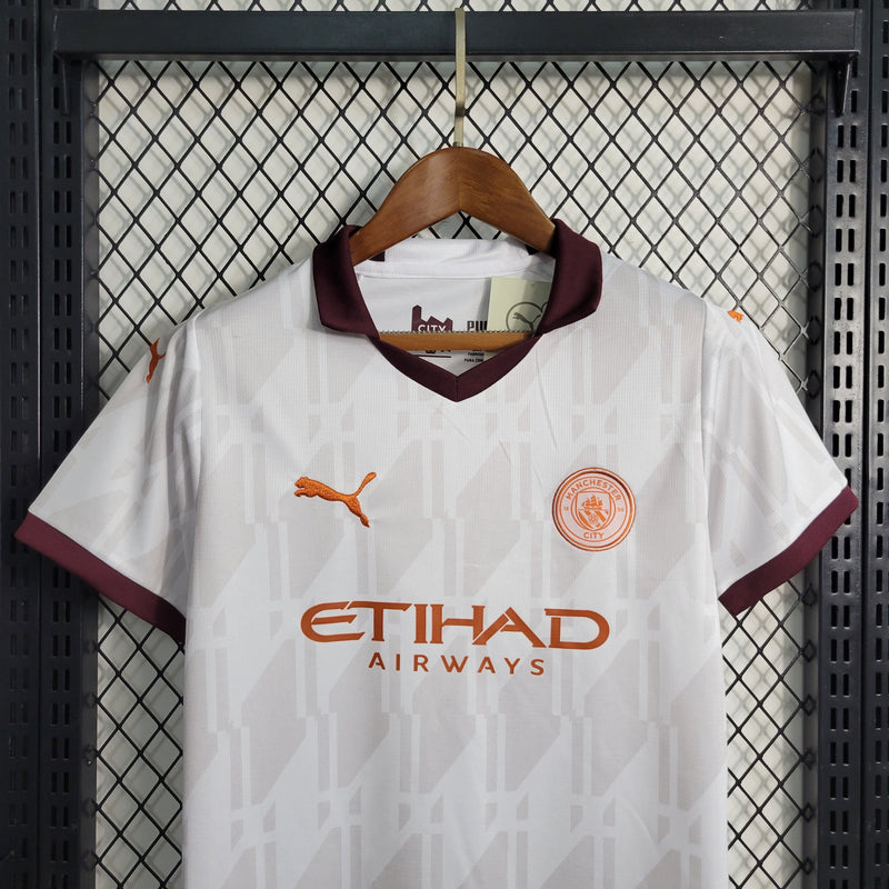 Kit Infantil Manchester City Away 23/24 - KARIOCA MULTIMARCAS