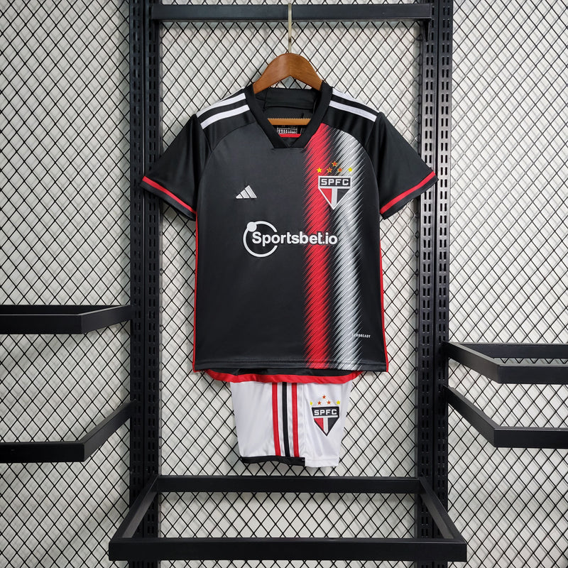 Kit Infantil São Paulo Away III 23/24 - KARIOCA MULTIMARCAS