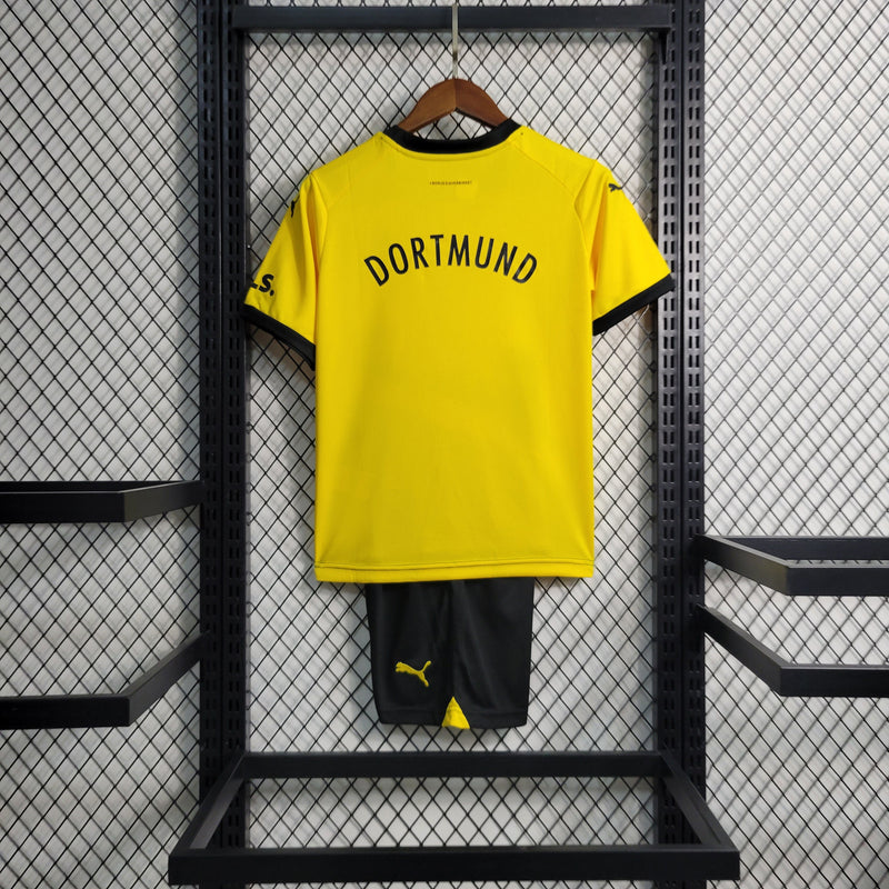 Kit Infantil Borussia Dortmund Home 23/24 - KARIOCA MULTIMARCAS