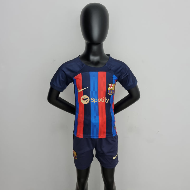 Kit Infantil Barcelona Titular 22/23 - KARIOCA MULTIMARCAS