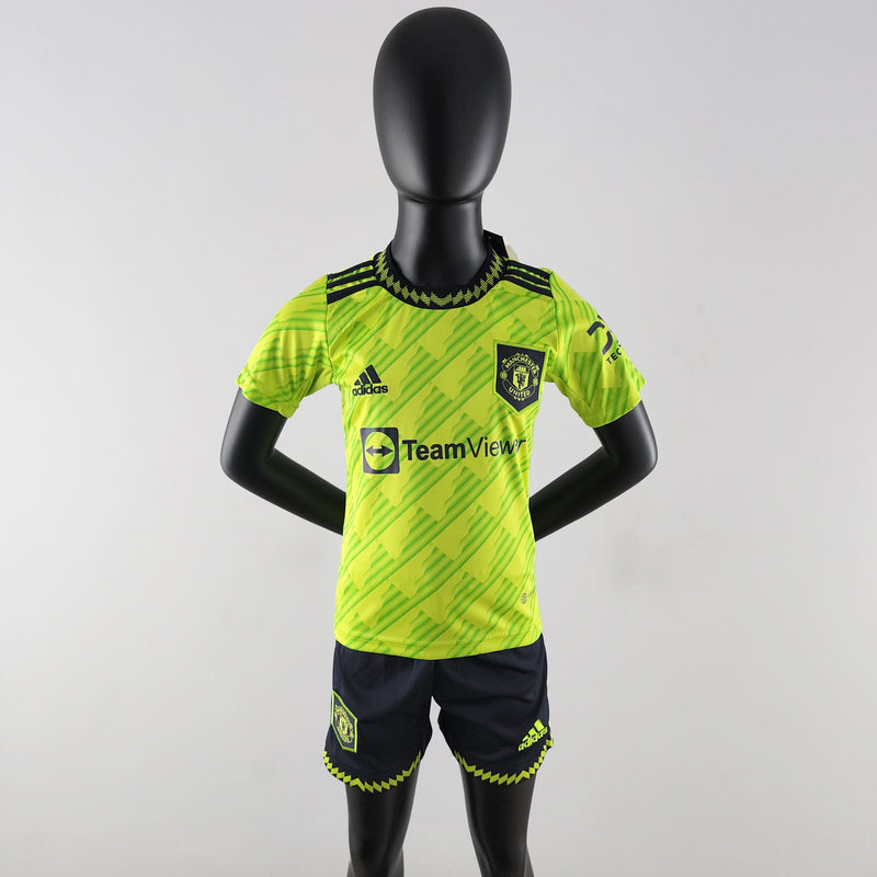 Kit Infantil Manchester United III 22/23 - KARIOCA MULTIMARCAS