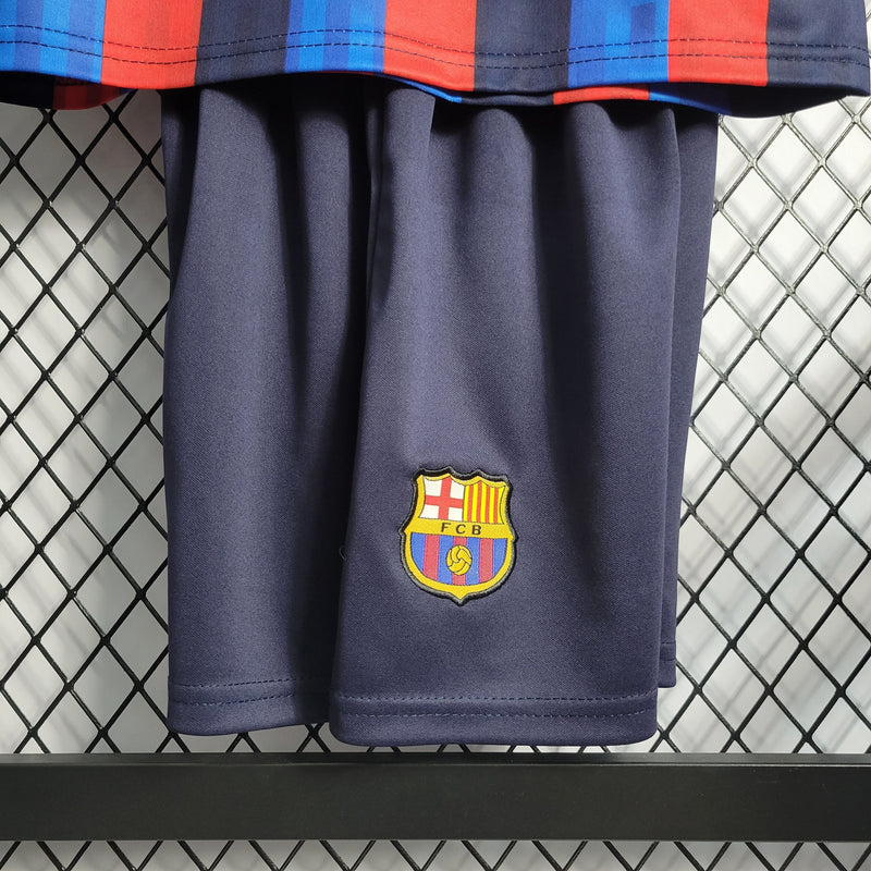 Kit Infantil Barcelona Titular 22/23 - KARIOCA MULTIMARCAS