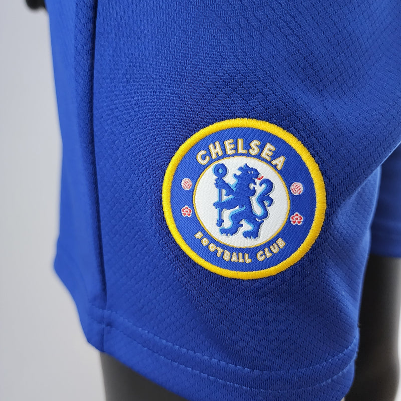 Kit Infantil Chelsea Titular 22/23 - KARIOCA MULTIMARCAS