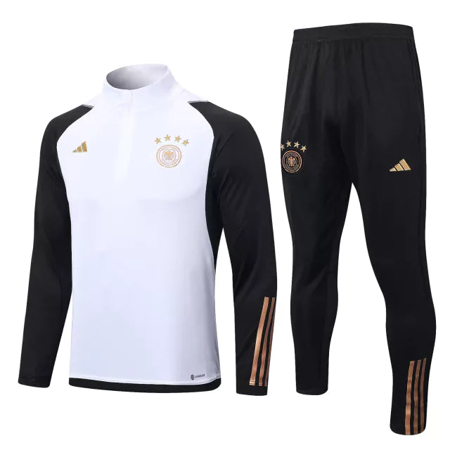 Conjunto de Treino Alemanha 2023 Branco - KARIOCA MULTIMARCAS