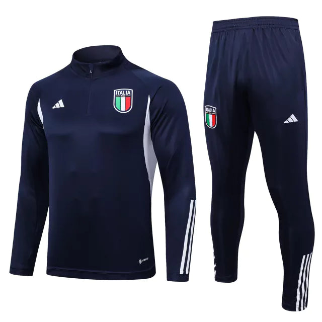 Conjunto de Treino Italia 23/24 Azul Safira - KARIOCA MULTIMARCAS